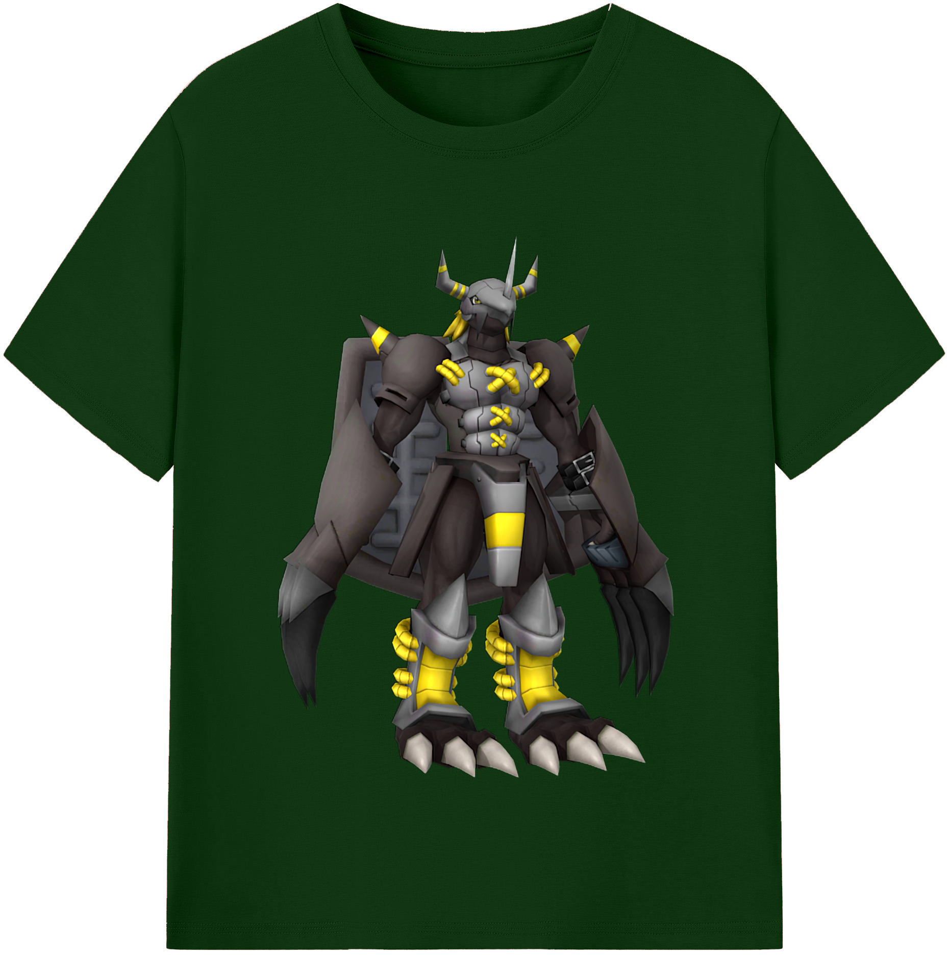（画像用） Digimon デジタルモンスター/デジモン 綿100％半袖Tシャツ（フロントプリント）
